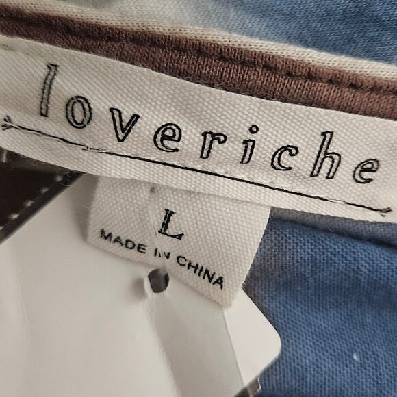 Tie Dye Open Back Long Sleeve Tee Size Large - Picture 3 of 4